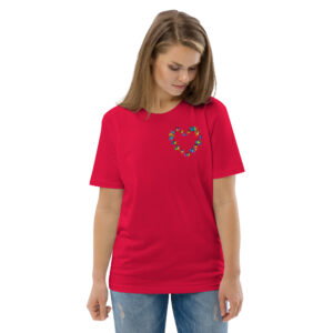 T-Shirt Hundepfote aus Bio-Baumwolle