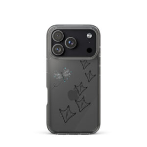 iPhone-Hülle Brandgans Kalli – Spur mit Libelle, transparent