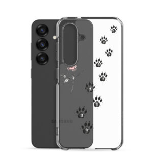 Igel Handyhülle für Samsung – Annabells Tapsen mit Rose, transparent