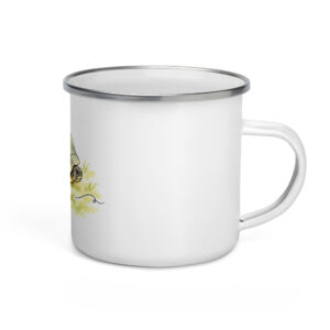 Emaille Tasse Schildkröte – Schildi im Garten