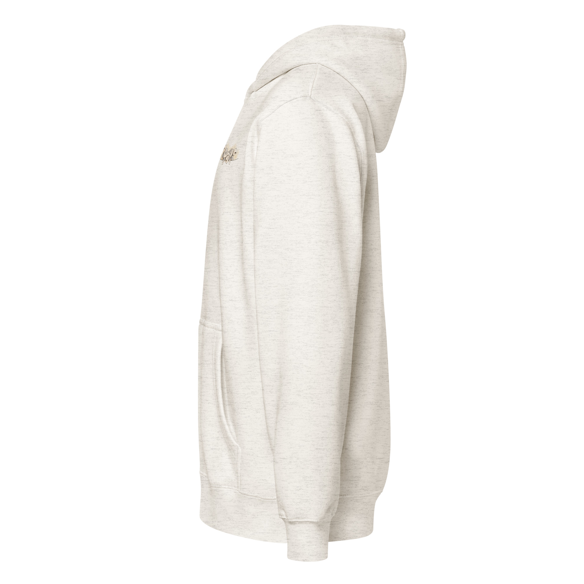 unisex-premium-full-zip-hoodie-oatmeal-heather-left-6ad475a37f9e6.jpg Schildkröten Zip-Hoodie Oatmeal Heather, Seitenansicht links