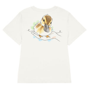 Enten T-Shirt Damen – Duffy schaut genau hin – Bio-Baumwolle