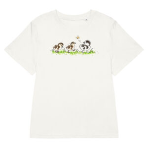 Enten T-Shirt Damen – Kalli und die Krickenten – Bio-Baumwolle