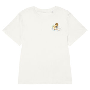 Enten T-Shirt Damen – Duffy schaut genau hin – Bio-Baumwolle